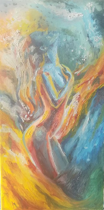 Картина маслом "Energy"