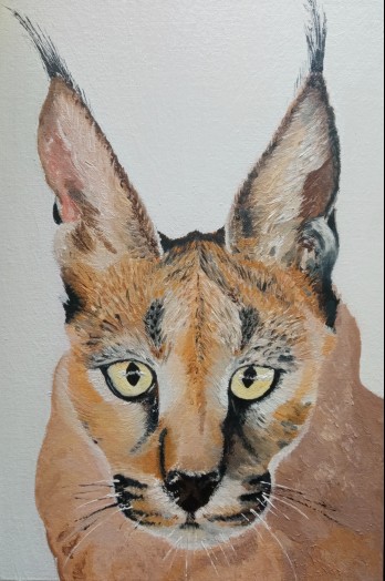 Картина маслом На полюванні 