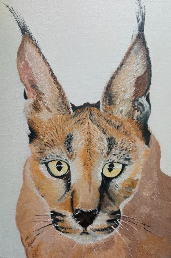 Картина маслом На полюванні 