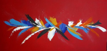 Картина акрилом "Настроение"