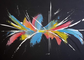 Картина акрилом "Настроение"