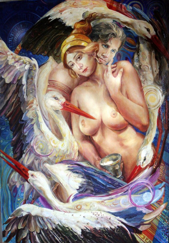 Картина маслом ENIGMA