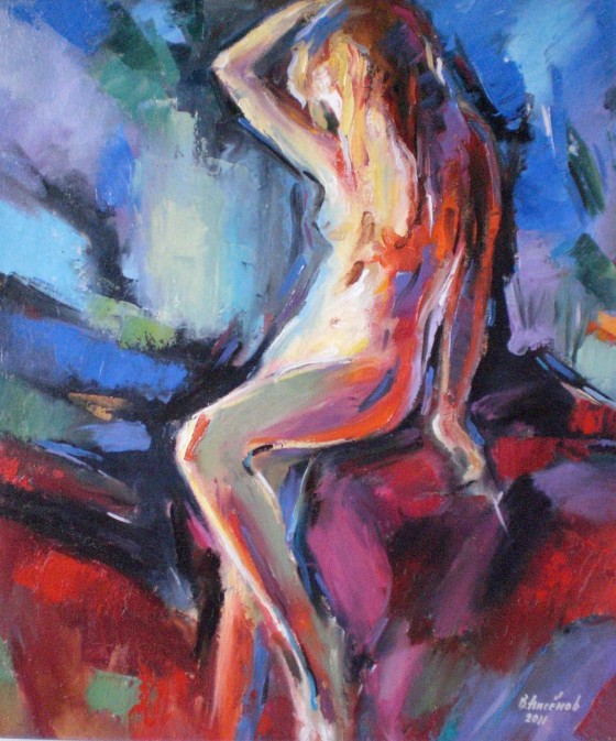 Картина маслом Краса