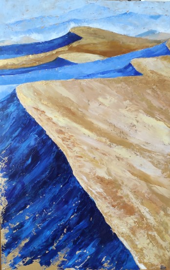 Картина маслом Дюна