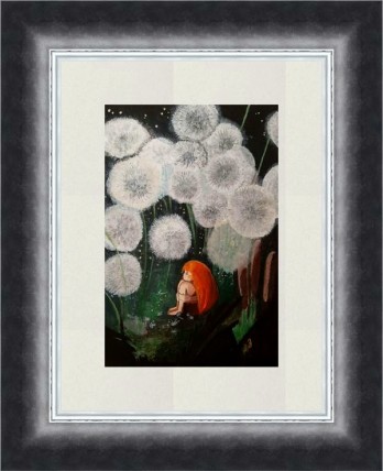 Картина акрилом Маленькая принцесса