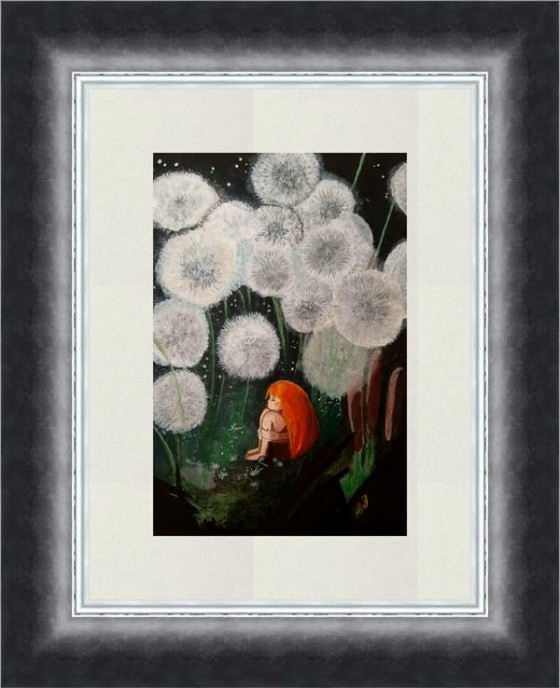 Картина акрилом Маленькая принцесса