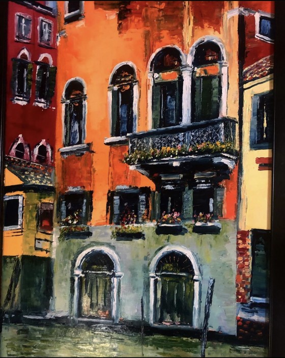 Картина маслом Venice