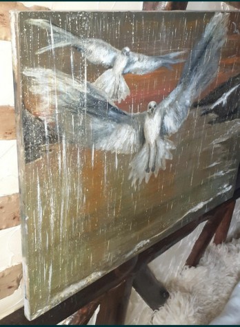 Картина маслом Картина маслом "Неизбежность"