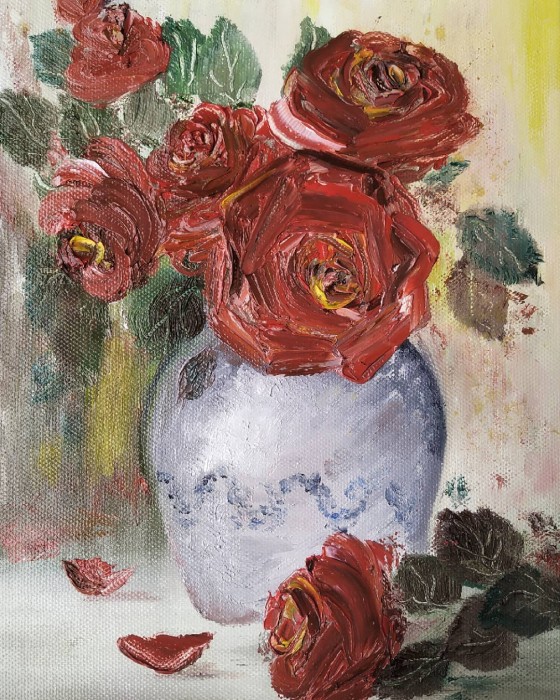 Картина маслом Букет