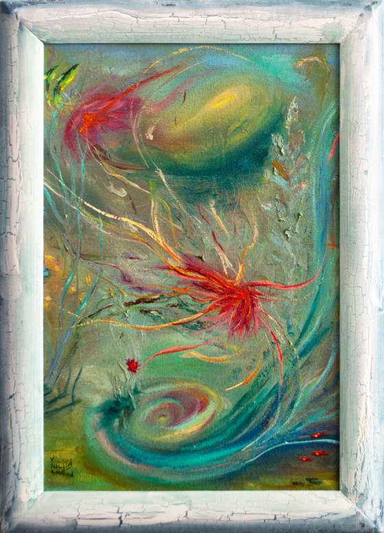 Картина маслом Процесс 1