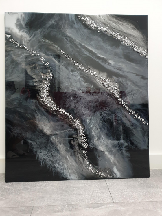 Картина  50 оттенков серого